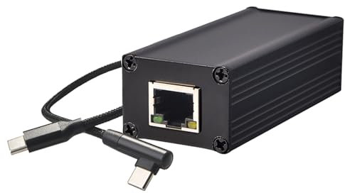 Fuente de alimentación Ethernet de 10/100 Mbps a través de Ethernet, tarjeta de red, fuente de alimentación tipo C, adaptador de carga rápida para tablet