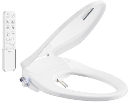 SR SUN RISE Electric Bidet Toilet Seat for Elongated Toilets