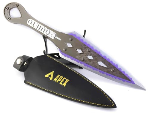 JHRFU Großes APEX Hope's Dawn Modell, Länge: 30 cm, Aus Zinklegierung, Eine Kollektion Für Spielefans,Lila
