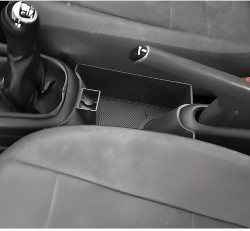LUWU Kompatibel mit VW UP GTI/Seat MII/Skoda Citigo Upgrade Mittelkonsole Aufbewahrungsbox Volkswagen UP GTI 2013-2023 Mittelkonsole Organizer Armlehne VW MII Citigo Zubehör