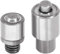 Trimmen Shop Ösen-Tülle mit Fixierwerkzeug, für Lederhandwerk, Vinyl-Banner und zum Tuch-Reparieren , metall, silber, 12mm Fixing Die ONLY