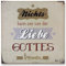 Christliche Geschenkideen °° Wandbild im Vintage-Stil Nichts kann uns von der Liebe Gottes trennen Röm 8,39