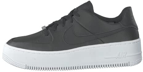 Nike Femme W Af1 Sage Low Chaussures de Fitness, Noir (Black/Black/White 002), 37.5 EU