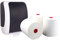 Blanc HYGIENIC Set: Handtuchrollenspender Autocut, Blanc Cosmos 2 Handtuchrollen Premium TAD - PRODUKTSET Farbe Schwarz/Weiß