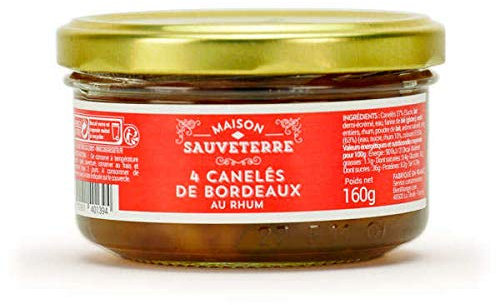 Canelés de Bordeaux au rhum - Pot de 160g