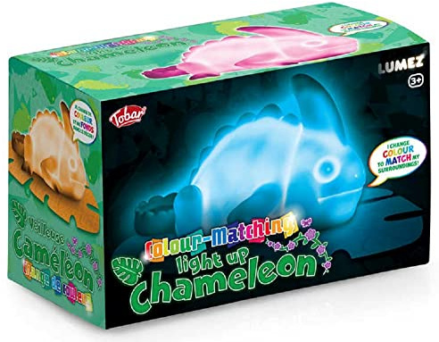 Tobar Light Up Colour Matching Chameleon Mood Night Light Various 37077