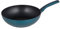 Michelino Wokpfanne Nora Petrol perfekte Hitzeverteilung, gesundes, fettarmes Braten 24 cm