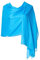 CYZLANN Damenschals aus 100% Seide, lang, leicht, für Damen, Lake Blue, One size