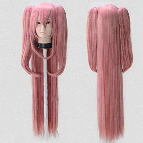 GHK 120 cm Japanische Anime Cosplay Perücke Seraph des Endes Krul Tepes Perücke Zöpfe Halloween Rollenspiel