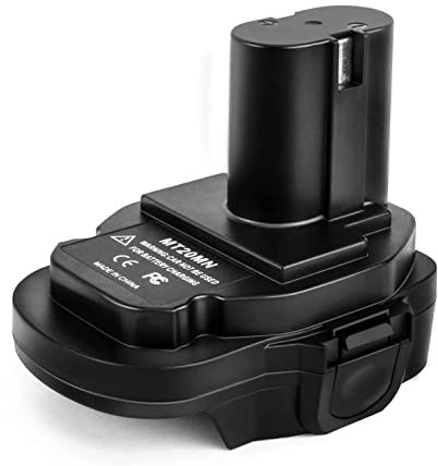 Convertisseur Adaptateur de Batterie Ecarke pour Outils électriques sans Fil Makita 18V Ni Compatible avec la Batterie au Lithium Makita 18V BL1820 BL1830 BL1840 BL1850 BL1860.