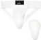 WARX Groin Guard With Gel Cup Boxing MMA Protector Box Martial Arts Abdo Jock Karate Taekwondo Abdominal Protector (M)