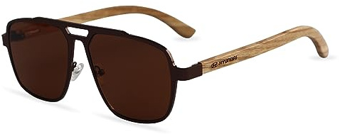 Hyundai Unisex HMD00544 Sonnenbrille, Braun, Einheitsgröße