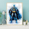 Ma Little Canv Poster Super Helden – Wanddekoration für Kinderzimmer Mädchen oder Jungen – Marvel Spiderman, Hulk, Captain, Ironman Thor und Batman | ohne Rahmen, 30 x 40 cm (Batman)