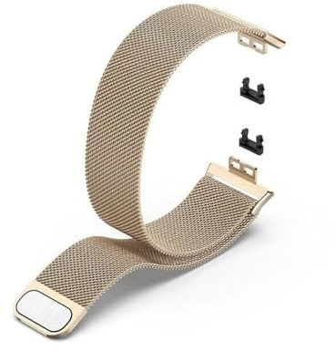 Panda Bobo Bracelet en métal pour Huawei Watch Fit (TIA-B09/19/29/STA B39) Bracelet milanais en acier inoxydable Bracelet de montre sport