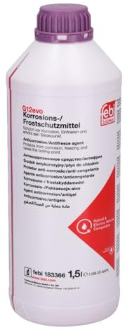 FEBI BILSTEIN Kühlmittel 183366 Golf V Schrägheck (1K1) GOLF VI (5K1) 21,894kg