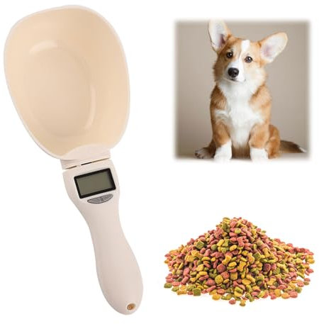 Doukesh Cuchara Báscula Digital con Pantalla LCD,Bascula Cuchara Digital,Balanza Cuchara Digital de Alta Precisión 800G,Cuchara Medidora Digital para Especias,Polvos,Alimentos,Extraíble,Blanco