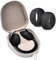 Yaowanguan Hülle Reise Tragetasche & Silikon Schützende Ohrpolster Schweißüberzüge für Playstation Pulse Elite Wireless-Headset(Graues Hülle)