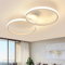 Toolight Plafón LED Techo Moderna, 36W 4050LM Lampara LED Techo Habitacion Redondo Moderna Blanco Cálido 30000K, Lámpara Tech para Dormitorio Salon Cocina, Blanco, 54CM