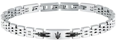 MASERATI Herren-Stahlarmband, ICONIC-Kollektion, Geschenk für Papa JM424AVD66