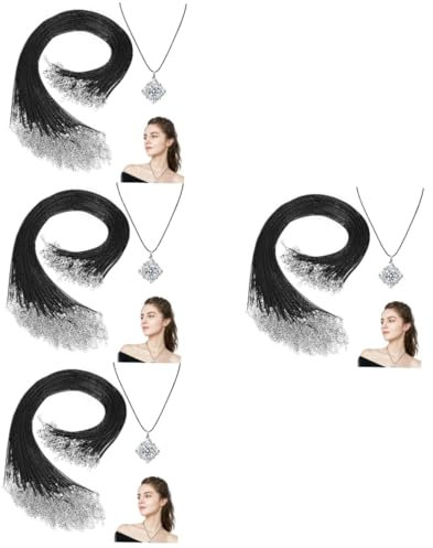 SEWOART 400pcs Necklace Cord Craft String for Bracelets Waxed Thread Macrame Cord Jewelry Making