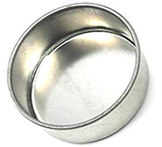 Limtula Porte-gobelet rond en métal pour bougie chauffe-plat - Bol vide pour boîte - Accessoires pour la fonte de Noël