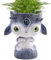 Pot de fleurs Alien mignon, pot de fleurs fantaisie, pot de fleurs extraterrestre mignon, cache-pot en résine - Pot de fleurs succulent, pot de fleurs créatif avec de grands yeux pour le jardin