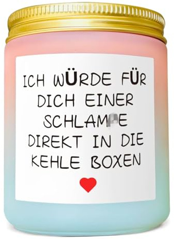 Lustige Geschenke für Frauen, Geburtstagsgeschenk für Frauen, Beste Freundin Kerze, Geschenk für Freundin, 9Oz Lavendel-Duftkerze
