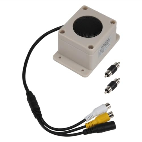 Lafeier Mikrofon-Lautsprecher für Überwachungskamera, Outdoor, wasserdicht, IP-Audio-Aufnahme, Zwei-Wege-Funksprechanlage