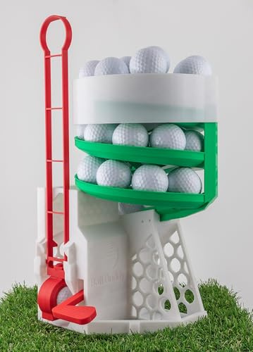 PAR Verlag Golfball-Spender – Automatischer Golfball-Aufleger für das Golftraining | Mechanisch, stromlos, robust