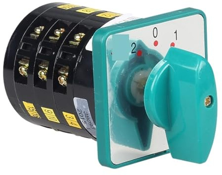 1 pz interruttore LW6D/5 3B093 interruttore rotativo a 3 posizioni 5A 3 posizioni 3 poli camma di commutazione interruttore universale contatto argentato