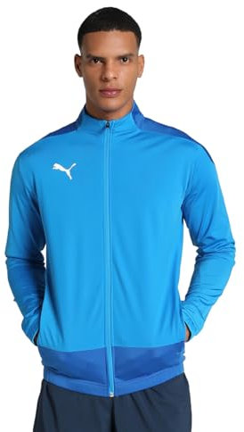 PUMA Herren, teamGOAL 23 Training Jacket Trainingsjacke, Electric Blue Lemonade-Team Power Blue, XL