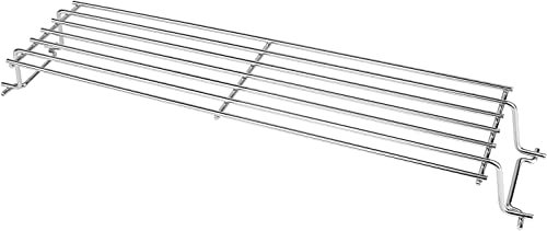 GFTIME 47CM 69866 Edelstahl Grill-Warmhalterost für Weber Spirit E210 E220 und Spirit S210 S220 (mit Frontbrennerknöpfen),Warmhalterost für Spirit II E/S 210-Modelle