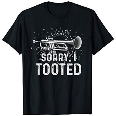 Jazz Musik Trompete Geschenk Lustiges Trompeter T-Shirt