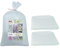 AMF Life Füllwatte, waschbar bis 95 Grad, zertifizierte Qualität, 2000g + 2x Inlett-Vlies (40g/m²) 1,1m x 2m