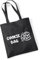 Huuraa Jutebeutel Cookie Bag Geschenk Tasche Black 10 Liter Baumwolle Cookie Bag Geschenkidee