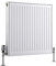 Milano Compact White Type 22 Horizontal Double Panel Convector Radiator - 600mm x 500mm
