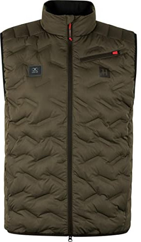 Härkila | clim8 Insulated waistcoat | Professionelle Jagd Kleidung & Jagd Zubehör für Herren | Skandinavische Qualität Made to Last | Willow Green, XL