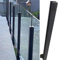Glasgeländer Geländerpfosten aus schwarzem Glas, seitliche Montage, Zaunpaneele für Außenpools, Balusterpfosten, Deckgeländersystem mit komplettem Kit für Außentreppen, Villen, Balkone/Treppen ( Color