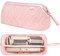 Leudes Hair Tools Travel Bag for Shark Flexstyle Carrying Case Portable Shark Hair Air Wrap Dryer Case Waterproof Dustproof Flat Curling Iron Travel Organizer (Pink)