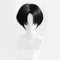 NEZIH Anime Coser Wig Killing Staminant Yoon Bum Yoonbum Shorts Kostüm Cosplay Hitzebeständig Schwarz Perücke, Gut Für Halloween-Party, Dekorationsgeschenk, Mit Perückenkappe