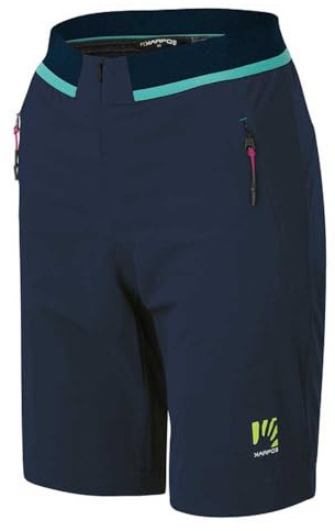 KARPOS Damen TRE CIME W Bermuda Shorts, Blue Atoll/Sky Captain, 40