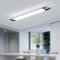 Modern Hallway Ceiling Lights, 6000K Acrylic Linear Ceiling Lamp, 4ft Metal LED Ceiling Light Fixture, Kitchen Dining Living Room Cloakroom Lighting (62W/122CM)