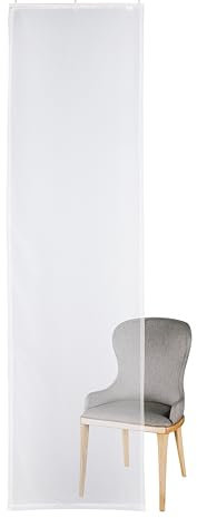 Bronze Panneau japonais transparent / 60 x 245 cm / translucide (blanc)