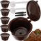 Lot de 6 capsules de café réutilisables durables compatibles avec Dolce Gusto 23028
