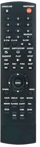 ALLIMITY SE-R0374 Fernbedienung Kompatibel mit Toshiba DVD Player SD-4015KE SD-501KE SD-600KE SD4015KE SD501KE SD600KE SD4015KE SER0374