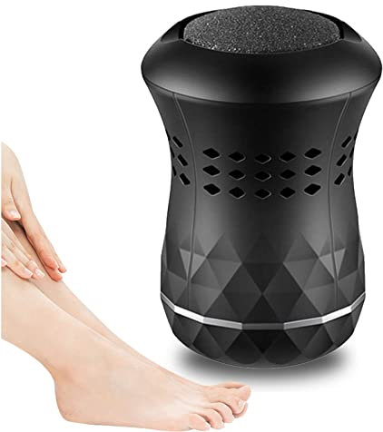 SaryEdge Lima eléctrica para pies, removedor de Callos y durezas con aspiradora incorporada, Amoladora de pies, Herramienta Profesional de pedicura para Eliminar la Piel Muerta