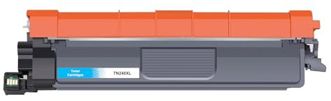 TN248 TN248XL Toner Kompatibel für TN-248 Toner für TN-248XL Brother MFC-L3760CDW DCP-L3520CDWE DCP-L3520CDW DCP-L3560CDW MFC-L8390CDW MFC-L3740CDWE MFC-L3740CDW (1X Cyan)