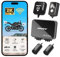 K7 Motorcycle Dash Cam Front and Rear with EIS Anti-Shake 2K + 2K@30FPS or 1080P + 1080P@30 FPS Motorbike Camera, GPS, Wi-Fi, 24Hrs G-Sensor, Waterproof Motorcycle Camera Support 512 GB Max(US)