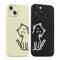 Foonary 2 Pack Fashion Phone Cases for iPhone 15 Case 6.1, Cute Cat Aesthetic Print Slim Soft Silicone TPU Phone Case for Women, Shockproof Cover Protective Funda para Girls,for iPhone 15