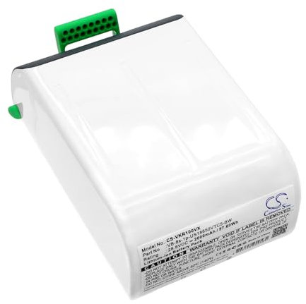 TECHTEK Batterie 2000mAh Compatible avec [Vorwerk] Kobold VB100 remplace 02-20-2000, 48245